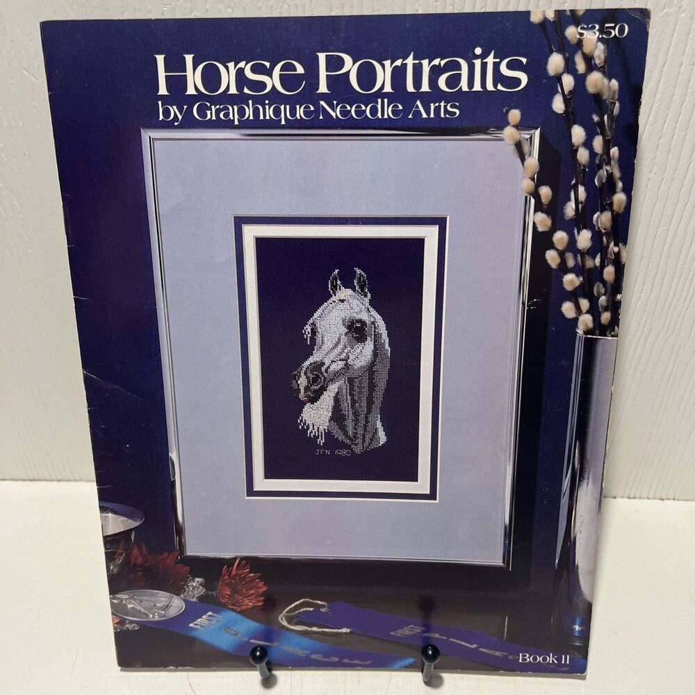 Horse Portraits︱Graphique Needle Arts︱Book II︱Leaflet︱